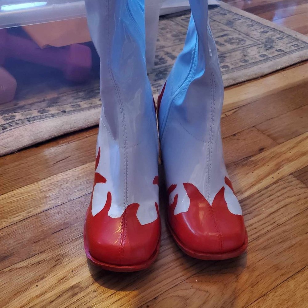 Hand Painted Yoko Litner Heels